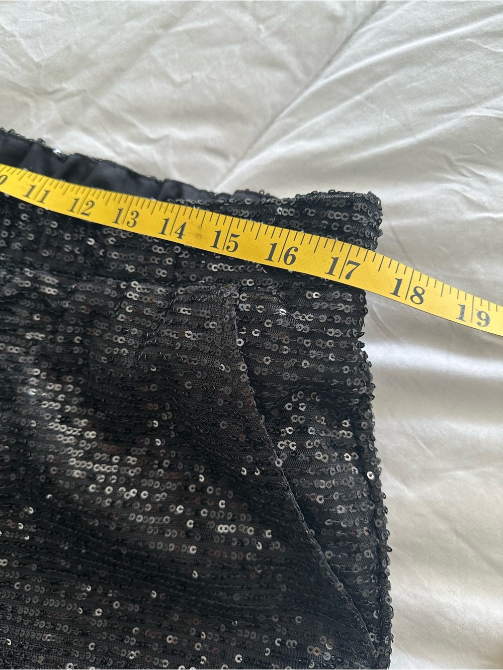 Sequin Jogger Style Black Pants size XL - Picture 9 of 17